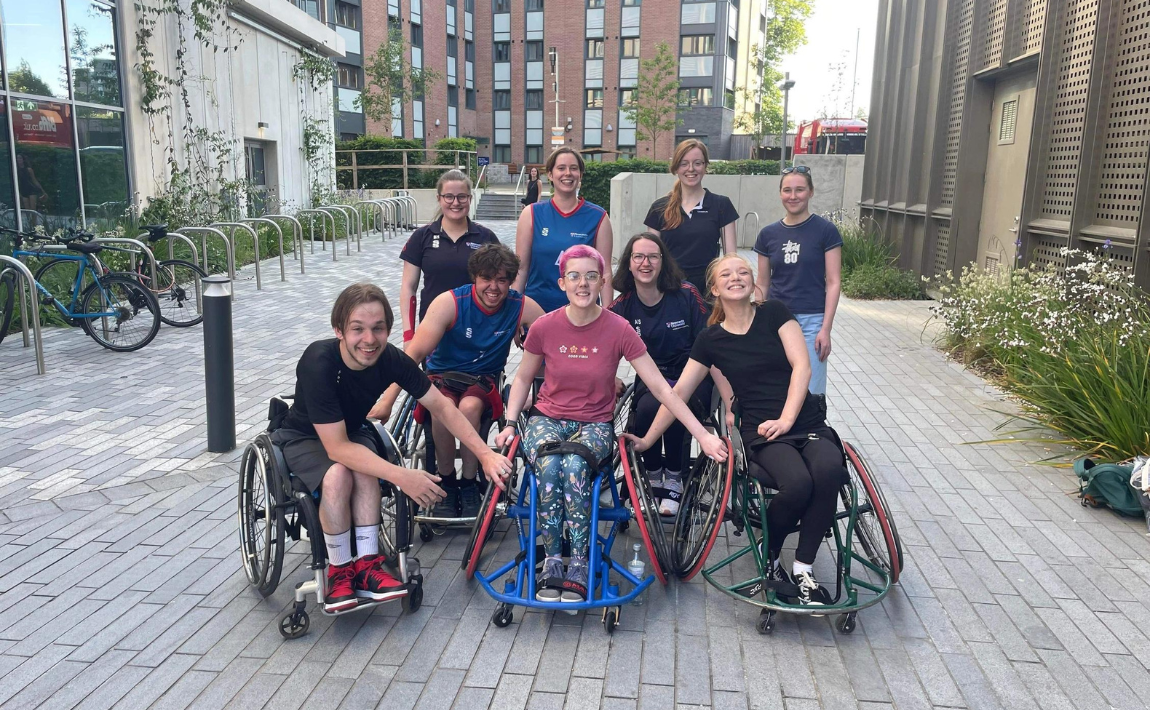 Wheelchair Basketball Team